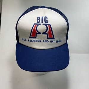 Big A Auto Parts Snapback Hat B Mesh Foam BCA Bearings And NAT Seals Trucker